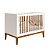 Berço Noah Wood Classic Branco Fosco - Reller - Imagem 1