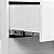 Cômoda Gaveteiro Lotus Com 4 Gavetas Branco Fosco - Reller - Imagem 5