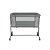 Berço Portátil Co-Sleep Noah Dark Grey - KikkaBoo - Imagem 1