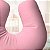Almofada Amamentacao Travesseiro Rosa 100% Algodao 170 Fios -  Nenem - Imagem 3