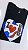 T-Shirt I Love RBD - Paetê azul coração - Imagem 1
