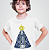 Camiseta Infantil Nossa Senhora Aparecida Branca - Imagem 1