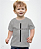 Camiseta Infantil Jesus Cristo Cinza - Imagem 1