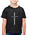 Camiseta Infantil Jesus Cristo Preta - Imagem 1