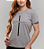 Babylook Cinza Jesus Cristo - Imagem 1