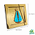 Quadro De Mesa Luxo Nicho NSA Aparecida - Imagem 2