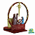 Presépio Porta-Vela Sagrada Família 18 cm - Imagem 4