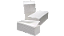 Papel Interfolha Comum Branco (20x21) - (C /1000 Folhas) - Imagem 1