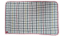 Pano de Prato Quadriculado Com Viés (42x63 CM) - (Fardo c/ 10 Unidades) - (Cores dos Viés Sortidos) - Imagem 2