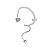 Brinco Ear Cuff Coração - Imagem 3