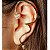 Brinco Ear Cuff Coração - Imagem 2