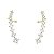 Brinco Mini Ear Cuff com Cristais - Imagem 1