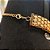 Colar de Festa em Strass Luxo Dourado - Imagem 5
