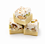 Torrone de Pistache Com Base de Chocolate Branco - 100g (com 6 unidades de 17g cada) - Imagem 1