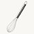 Batedor De Claras De Ovos De Aço Inox Fue 25cm - UCO002 - Imagem 3