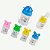 Copo Infantil de Ursinho com Canudo e Alça 180ml- COP-52 - Imagem 2