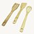 KIT ESPÁTULA DE BAMBU 3PCS - 30cm cada -  HM9103 - Imagem 2