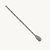 Colher De Inox Para Suco E Bebidas 20cm - SL0502 - Imagem 1