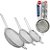 Kit 03 Peneiras Aço Inox 7,8,10cm - D0258 / UCO518 - Imagem 2