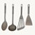 Jogo Utensílios de Cozinha 4 Peças Nylon - HM9407 - Imagem 1