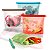 Saco Embalagem Silicone Porta Alimento Reutilizável Hermético - 8115 - Imagem 1