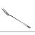 Kit 04 pçs Utensílios Para Cozinha de Aço Inox Escumadeira, Garfo p/ Churrasco, Concha, Espátula - Imagem 4