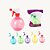 Borrifador Spray de Plástico 500ml Diversas Cores - BOR-600-7 - Imagem 2