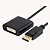 ADAPTADOR DISPLAYPORT MACHO X DVI FÊMEA - XC-DPxDVI-F - Imagem 2