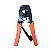Alicate para Crimpar RJ11 RJ12 com Catraca - DS TOOLS - Imagem 1