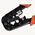Alicate para Crimpar RJ11 RJ12 com Catraca - DS TOOLS - Imagem 2