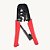 Alicate para Crimpar RJ11 RJ12 com Catraca - DS TOOLS - Imagem 1