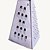 Mini Ralador 3 Faces para Mesa Quadrangular Inox 9cm  RL-35-1 - Imagem 2