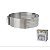 Molde Aro para Cortar Bolo em Inox com 6 Camadas para Cozinha 16x8,5cm FOR-13 - Imagem 4