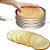 Molde Aro para Cortar Bolo em Inox com 6 Camadas para Cozinha 16x8,5cm FOR-13 - Imagem 2