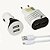 Carregador para Celular - Kit Veicular e Cabo USB  X-CELL  XC-KT-09 Preto - Imagem 1