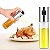 Spray Borrifador Em Vidro e Aço Inox Pulverizador Galheteiro para Azeite Vinagre e Óleos 100ML - HM9568 - Imagem 1