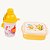 Kit Alimentação Infantil  04 pçs Prato, Talheres e Copo 700ML Acompanha Bolsinha - KRI-45 - Imagem 2