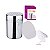 Saleiro Inox com Tampa Porta Condimentos e Temperos de Mesa 10*7cm - MX-3033 - Imagem 1