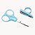 Kit de Unha para Bebês Tesoura sem Ponta + Cortador de Unhas - KMP-44 - Imagem 1