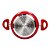 Conjunto de Panelas Revestimento Antiaderente 4 pçs Red  Relobraz  - 76761 - Imagem 4