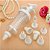 Kit Confeiteiro Decorador Para Bolos Bisnaga com 8 Bicos - DECB-02 - Imagem 2