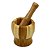 Pilão De Bambu Moedor 13x11cm - AG9108 - Imagem 1