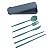 Kit Talheres De Plástico Faca, Garfo, Colher E Hashi - CZ0025 - Imagem 1