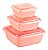 Conjunto de 3 Potes Quadrado Rainha 350/700/1500ml - 8378 - Imagem 3