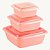 Conjunto de 3 Potes Quadrado Rainha 350/700/1500ml - 8378 - Imagem 1