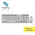 Combo Multimídia Teclado E Mouse Sem Fio Multilaser Full Branco 2.4gzh - RA002 - Imagem 2