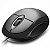 Mouse Classic Box Óptico Full Black Multilaser com Fio - M0312 - Imagem 1