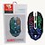Mouse Gamer Led Decorativo com Fio Botões Laterais 3200DPI RG-50 - Imagem 5