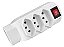 ADAPTADOR DE TOMADA COM 4 ENTRADAS 3 PINOS (CHAVE LIGA/DESLIGA) SL6013 (BIVOLT) - Imagem 1