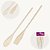 Colher e Espátula 2 Peças de Bambu - 30cm - KCB-08 - Imagem 2